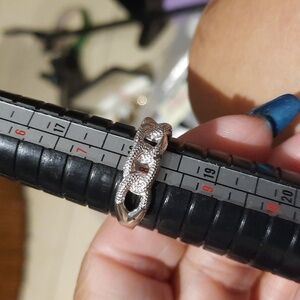 NIB SOLID STERLING SILVER CABLE LINK AVON DESIGNER INSPIRED RING WOMEN'S SIZE 8